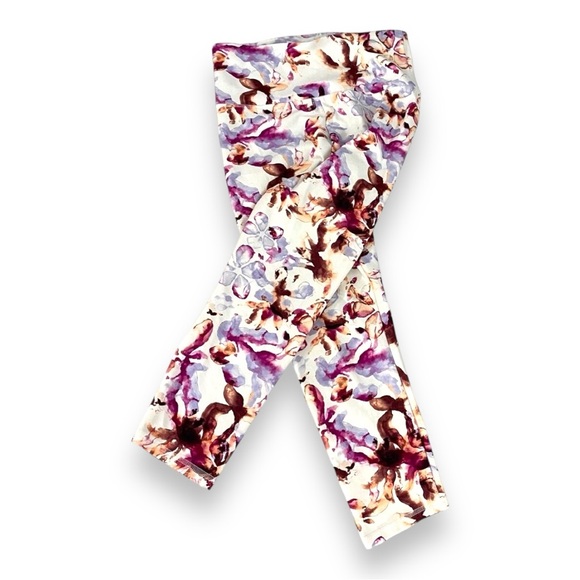 BALANCE COLLECTION | YOGA LEGGING |WATERCOLOR MULTI-FLORAL | SIZE S (34-36) NWT - Picture 1 of 6